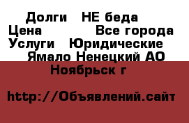 Долги - НЕ беда ! › Цена ­ 1 000 - Все города Услуги » Юридические   . Ямало-Ненецкий АО,Ноябрьск г.